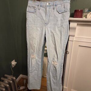 Madewell The Perfect Vintage Straight Jean Size 30